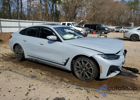 2022 BMW 430I Gran Coupe from USA, damaged, VIN WBA63AV03NFM78284